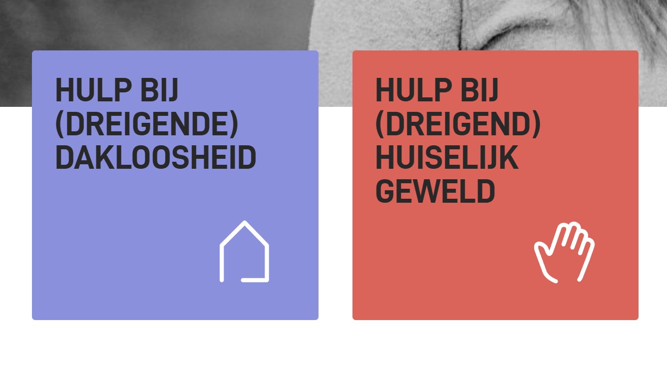 Wender: Hulp bij dreigende dakloosheid en huiselijk geweld